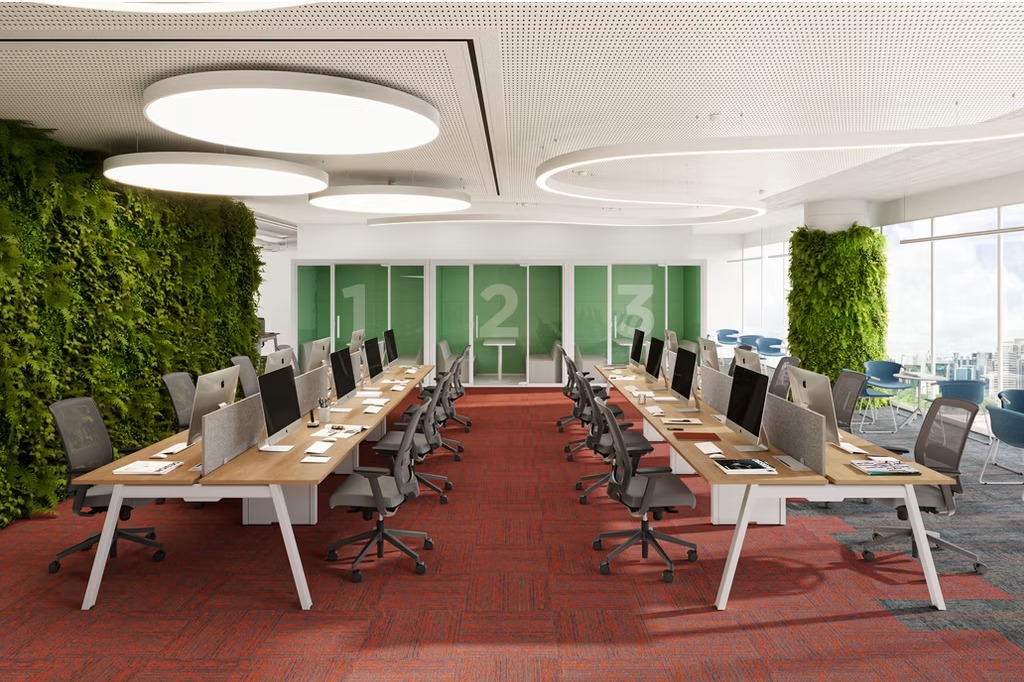 mobiliário corporativo, divisórias, assentos, piso elevado, serviços de montagem, design corporativo, soluções integradas, B2B, arquitetos, designers de interiores, readequação de espaços, cabeamento estruturado, ergonomia, escritório premium, infraestrutura corporativa, Interiores Corporativos, Interiores Corporativos BH, Interiores Corporativos MG,