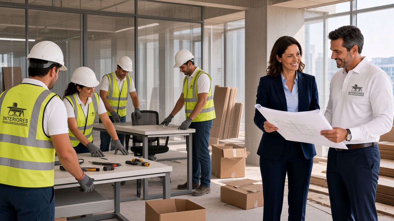 mobiliário corporativo, atendimento personalizado, produtos premium, design de interiores corporativo, ergonomia no escritório, cadeiras corporativas, divisórias corporativas, projeto corporativo, arquitetura corporativa, readequação de ambientes corporativos, piso elevado, montagem e desmontagem de mobiliário, soluções integradas para escritórios, NR-17, produtividade no trabalho, tendências de escritório 2026, Interiores Corporativos, Interiores Soluções Corporativas,