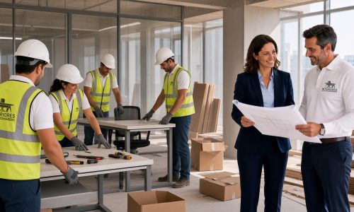 mobiliário corporativo, atendimento personalizado, produtos premium, design de interiores corporativo, ergonomia no escritório, cadeiras corporativas, divisórias corporativas, projeto corporativo, arquitetura corporativa, readequação de ambientes corporativos, piso elevado, montagem e desmontagem de mobiliário, soluções integradas para escritórios, NR-17, produtividade no trabalho, tendências de escritório 2026, Interiores Corporativos, Interiores Soluções Corporativas,