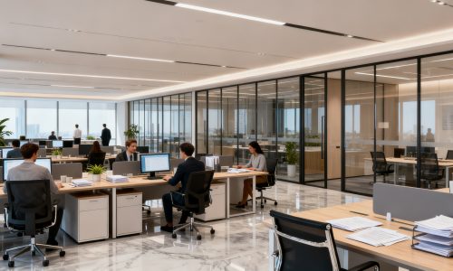 mesas corporativas modernas, conectividade no trabalho, mobiliário corporativo, Interiores Corporativos, caixas de tomadas, gerenciamento de cabos, estação de trabalho, infraestrutura de rede, cabeamento elétrico, design de escritório, arquitetura corporativa, produtividade no escritório, móveis para escritório, tecnologia integrada, soluções B2B,