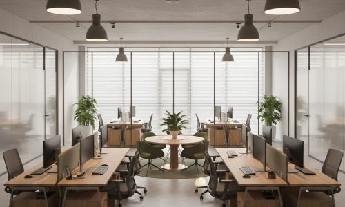 divisórias corporativas, ambientes de trabalho, design de interiores, arquitetura corporativa, infraestrutura escritório, mobiliário modular, readequação de espaços, cabines acústicas, vidro piso-teto, mão de obra especializada,